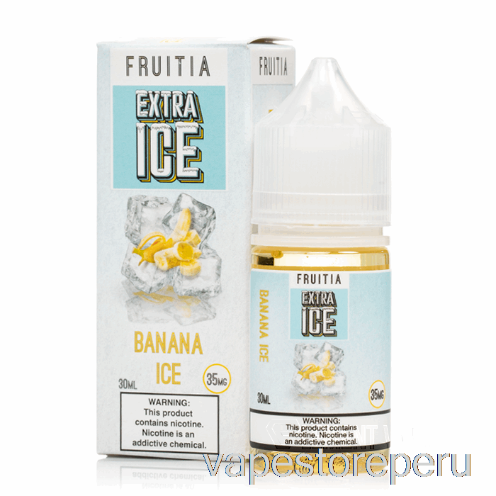 Vape Smoke Banana Ice - Extra Ice - Sales De Fruta - 30ml 35mg